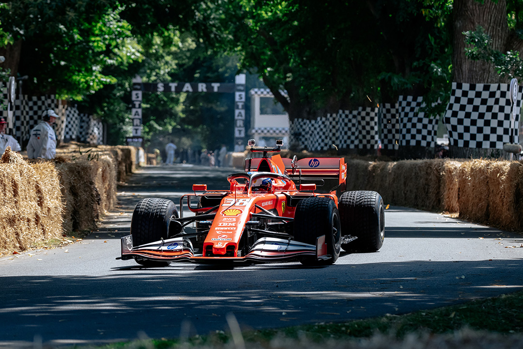 Hillclimb action at the 2025 Festival of Speed. Ph. by Jayson Fong